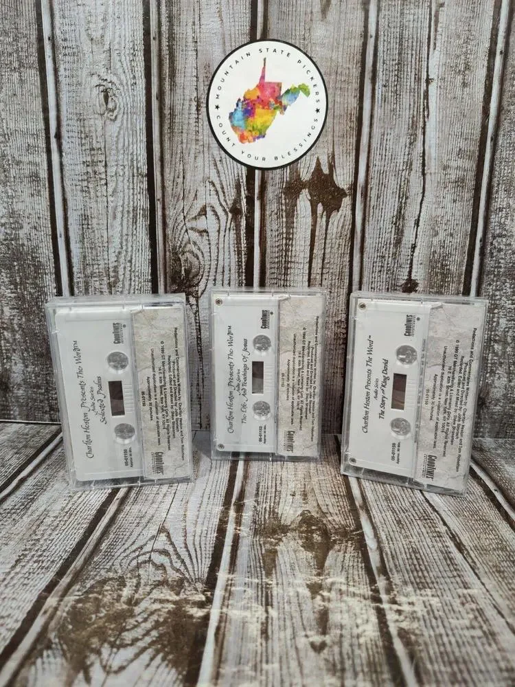 Charlton Heston presents The Word Selected Psalms The story of King David set 3 - Picture 5 of 9